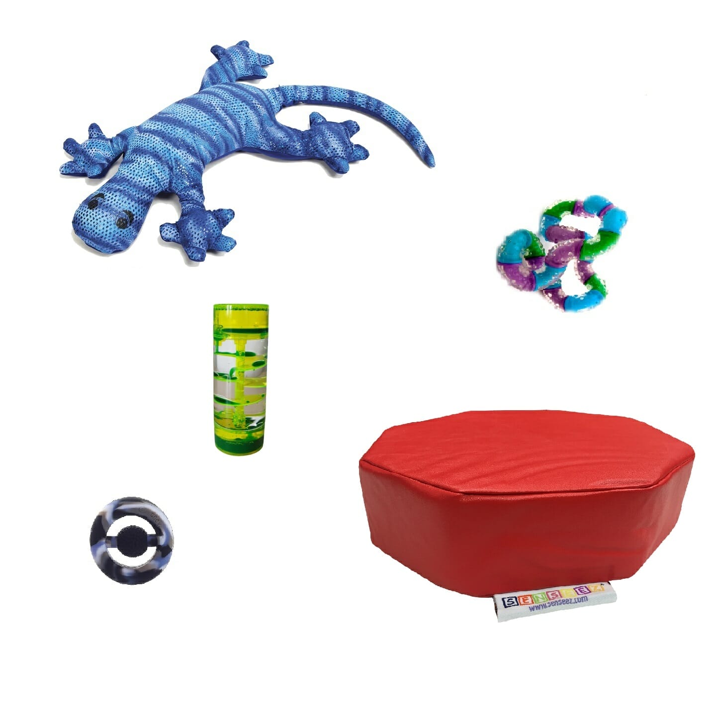 Sensory Box Classic gevuld met sensorische hulpmiddelen